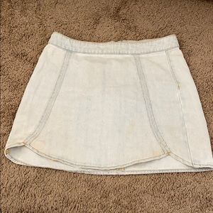 PacSun jean skirt